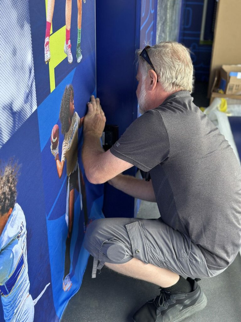 Large Graphic Installation